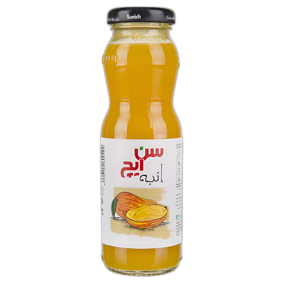 سن ایچ نکتار انبه شیشه 200 سی سی