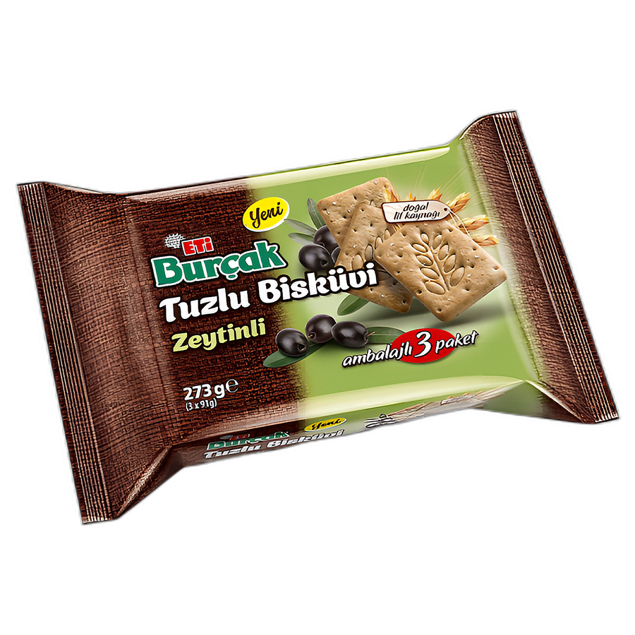 اتی بورچاک بیسکویت زیتون نمکی 273 گرم