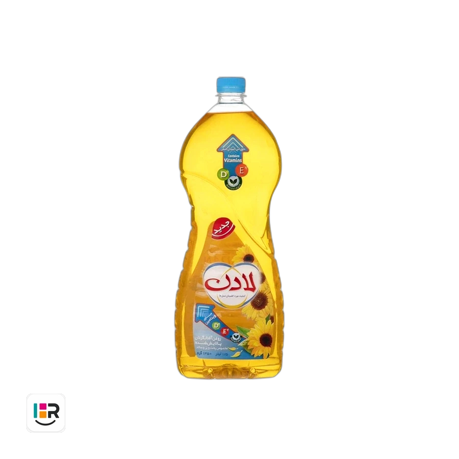 لادن روغن مایع آفتابگردان ویتامینه 1500 میلی