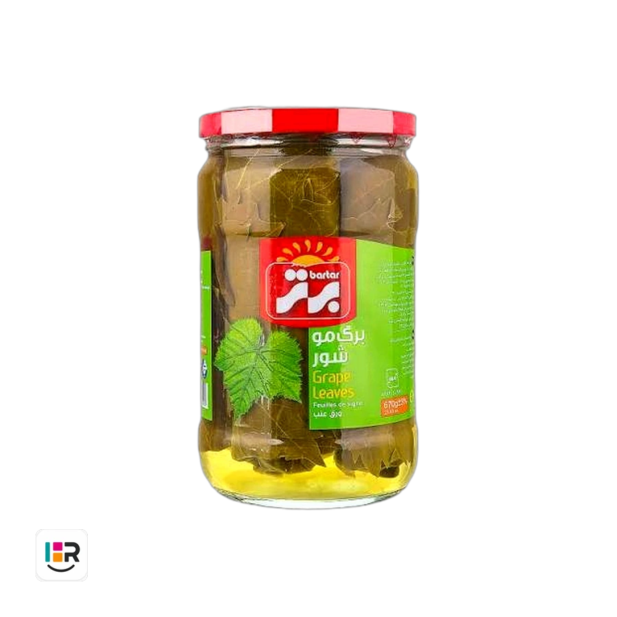 برگ مو شور برتر ۶۷۰ گرمی