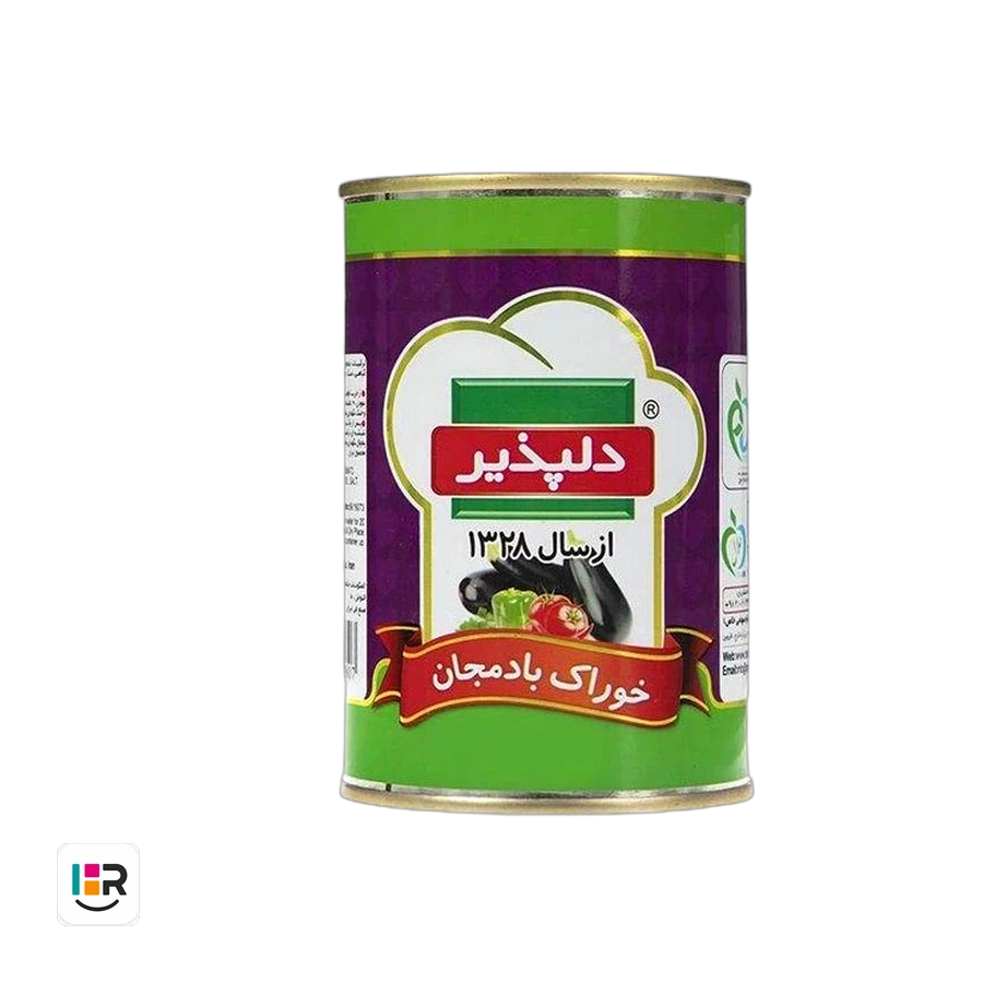 خوراک بادمجان دلپذیر ۴۱۰ گرمی