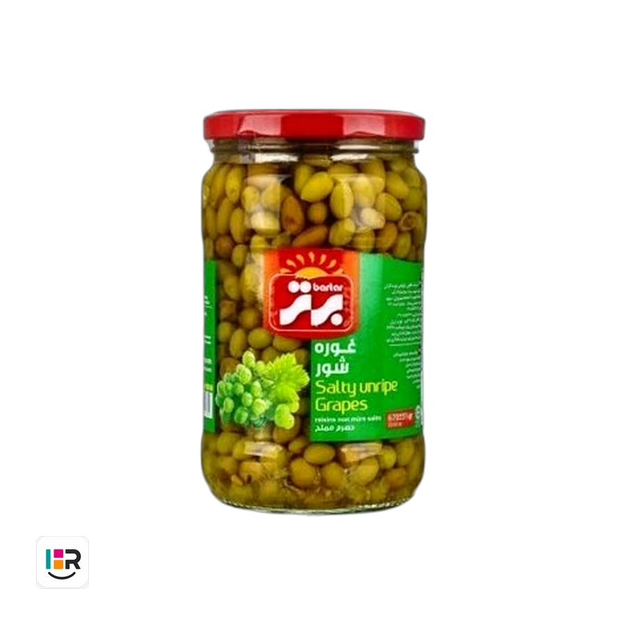 کنسرو غوره شور برتر ۶۷۰ گرمی