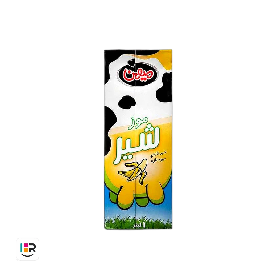 شیر موز میهن ۱ لیتری
